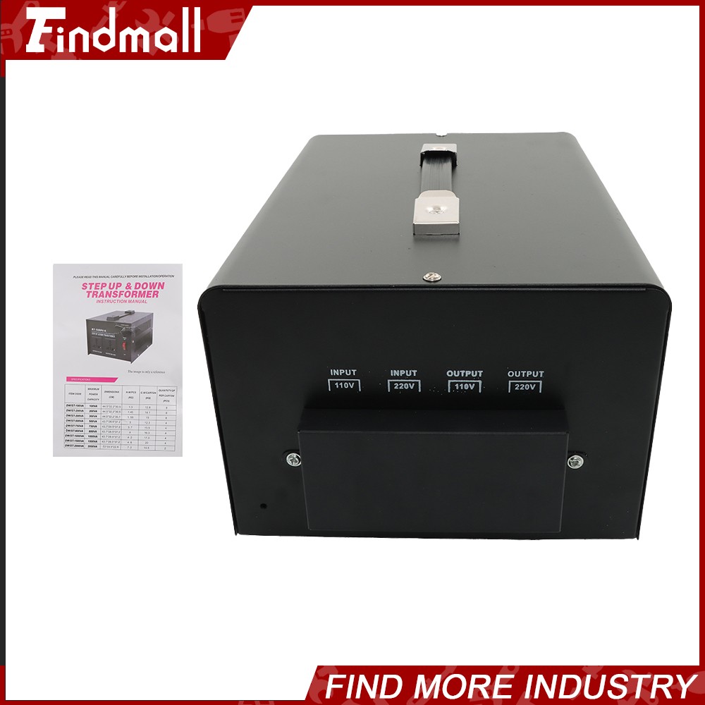 Voltage Converter Transformer Step Up/Down 110V-120V To/From 220V-240V 5000 W