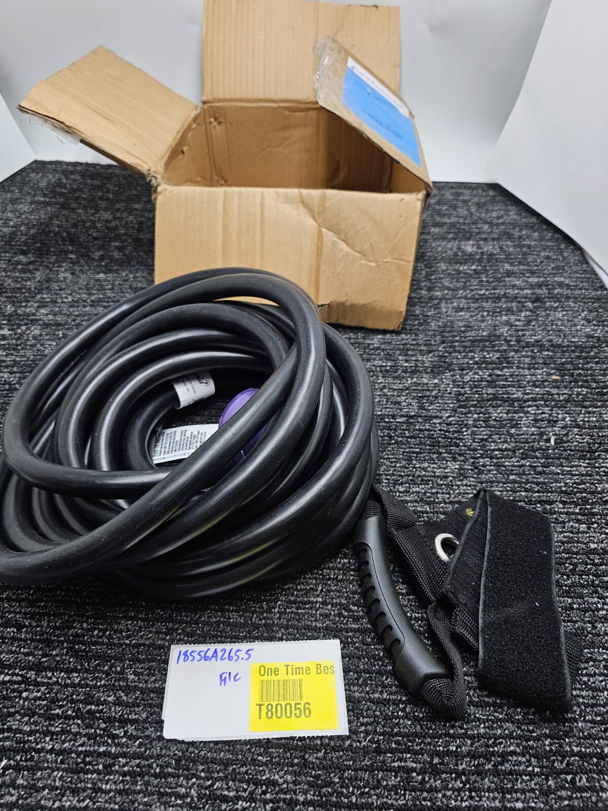 Parkworld 886078 Extension Cord 25′ 10/4 STW 30A Heavy-Duty Indoor/Outdoor Black