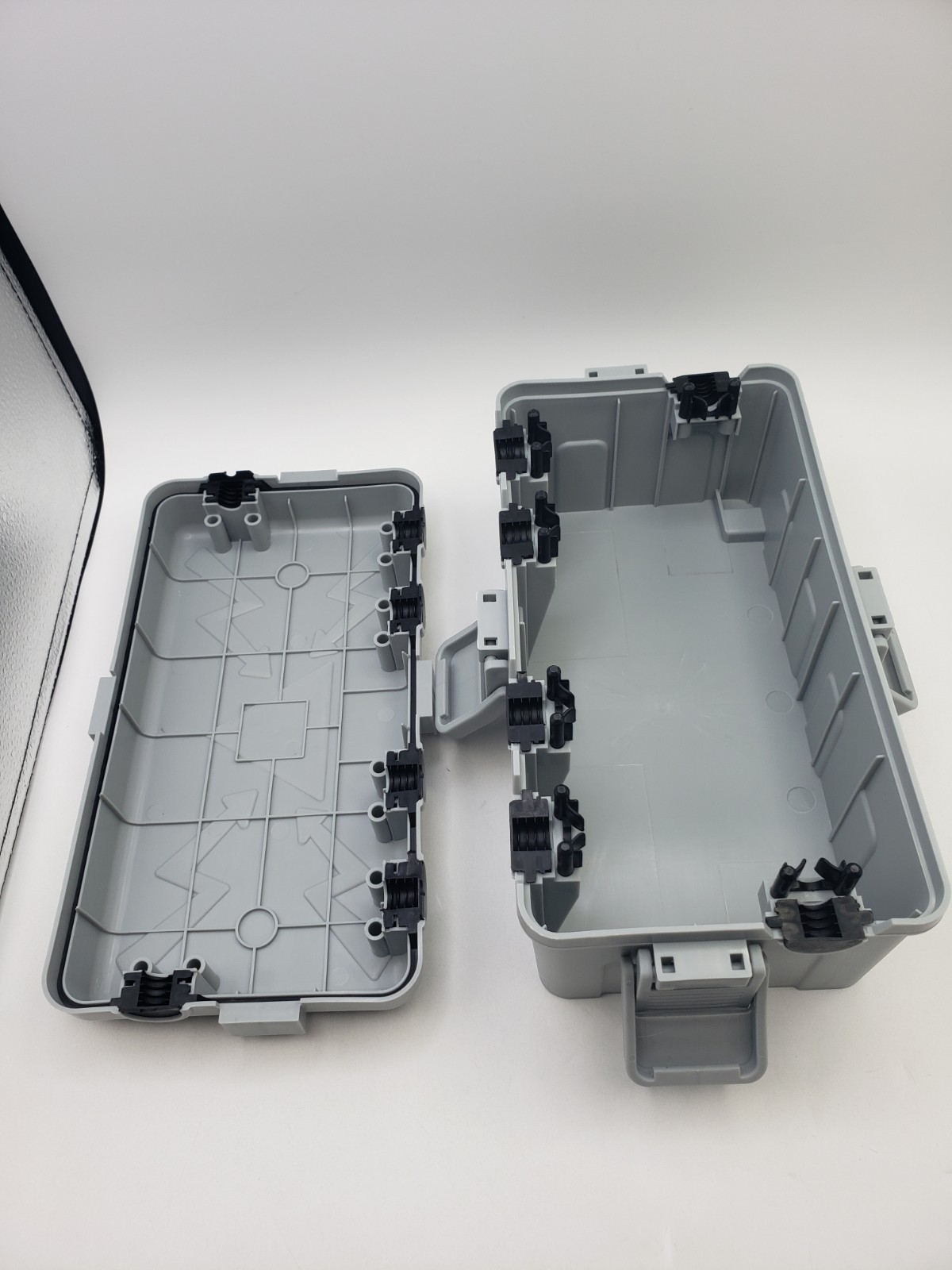Medium Outdoor Electrical Junction Box Enclosure Waterproof ABS Plastic Gray