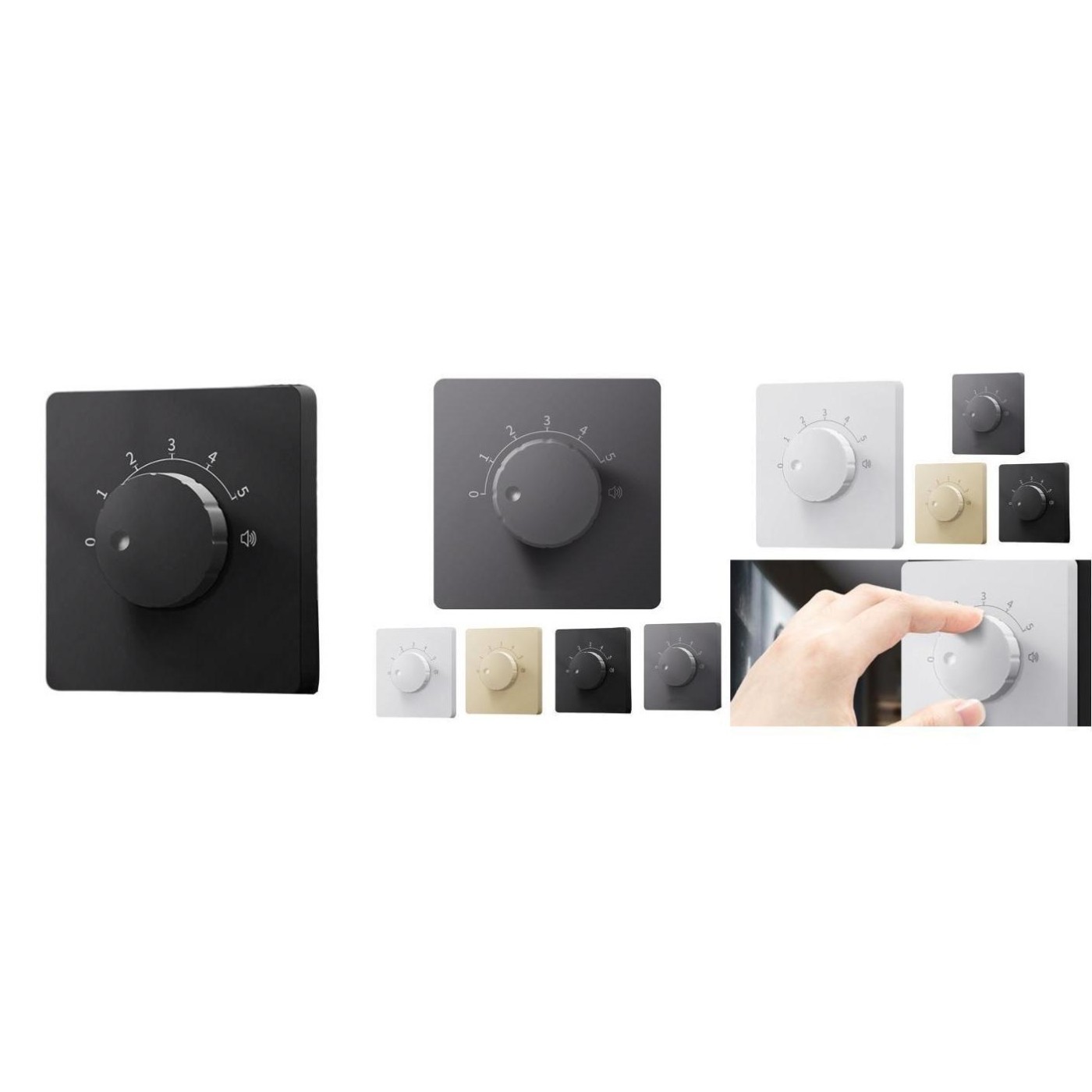 Aesthetic Multi Color Options Make This Volume Controller Stand Out in Any Room