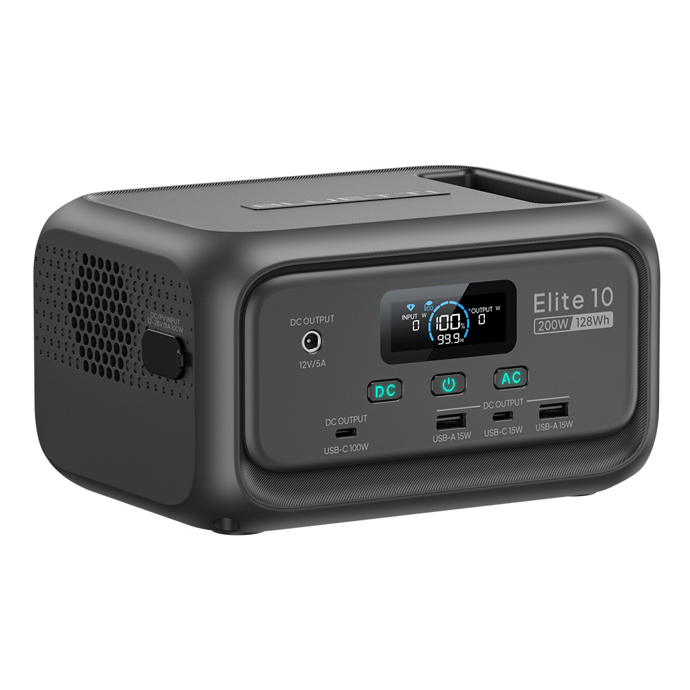 BLUETTI Elite 10 128Wh Mini Portable Power Station Generator LiFePO₄ for Camping