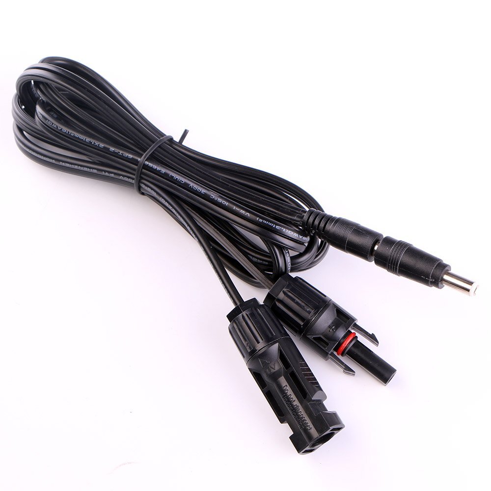 ALLPOWERS Solar Panel Connector to DC 8mm Adapter Cable Perfectly Solar Connecto