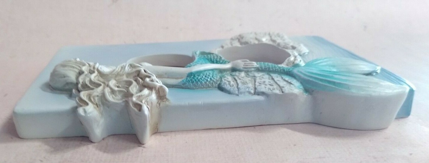 Wall Plate Switch Plate & Outlet Covers Mermaid Poly-resin Beach Ocean Nautical