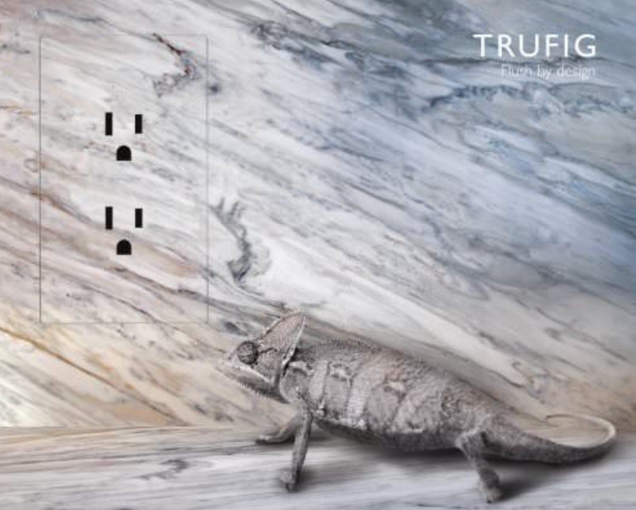 Trufig Flush Mount Duplex Electrical Outlet White 120V 15A Wall Matte Finish