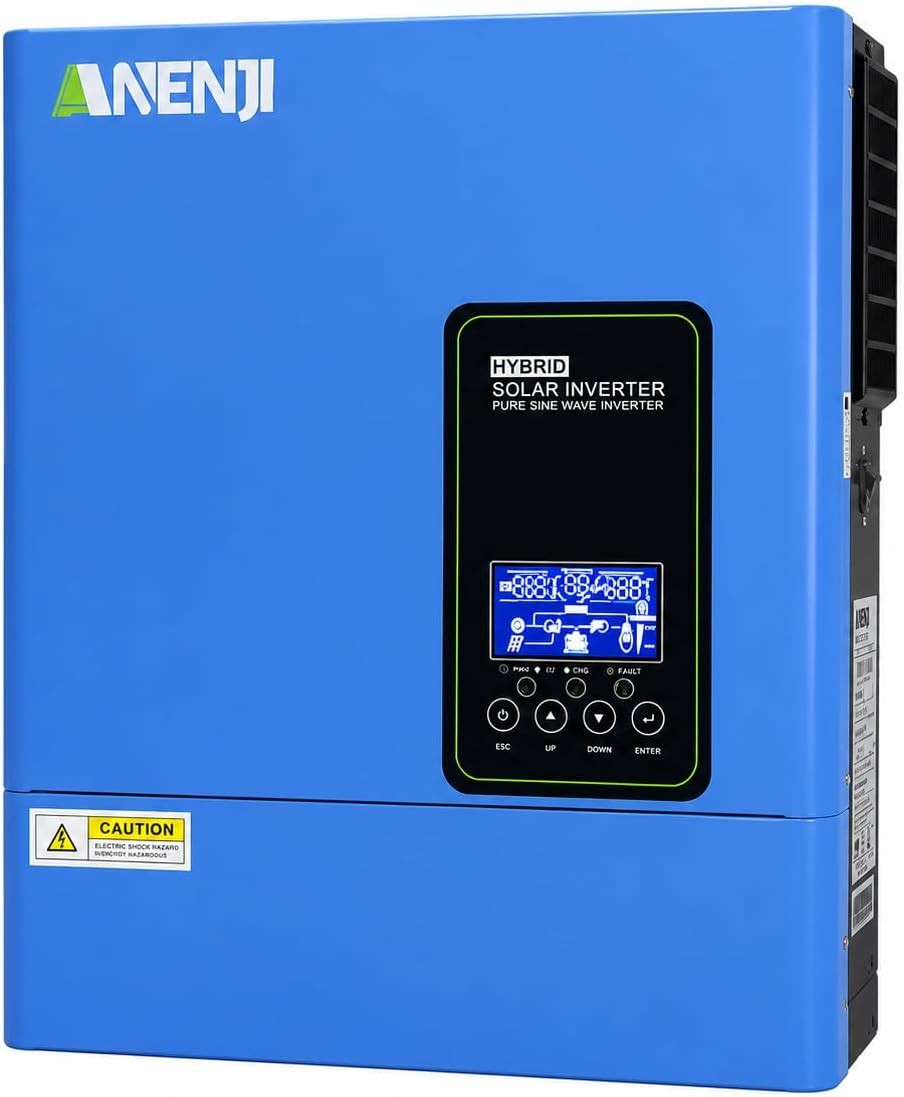 Hybrid Solar Inverter Charger 3000W 110V/120V with Built-in 100A MPPT Controller