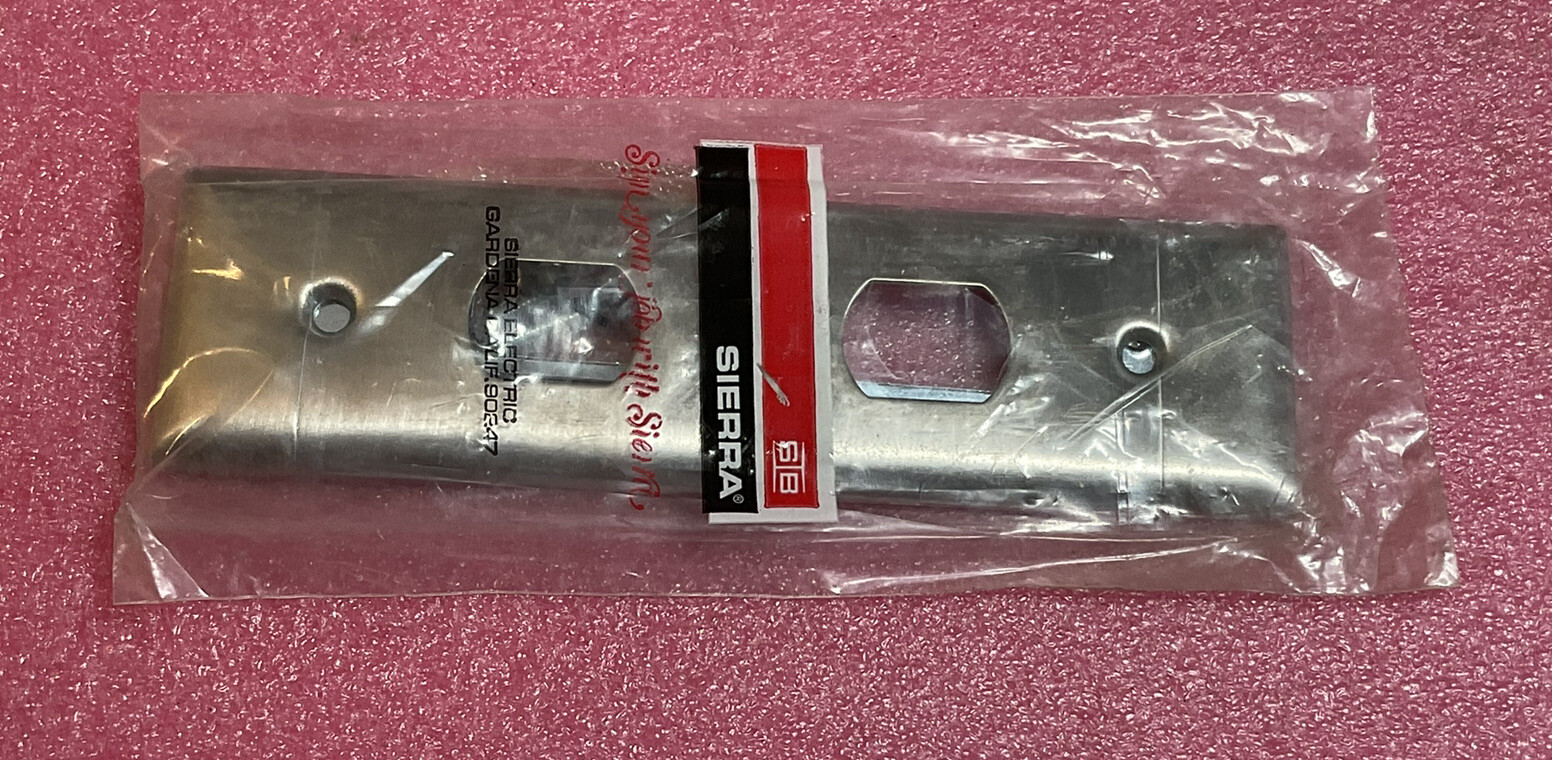 Sierra Despard 6-1/8” X 1-3/4” Narrow Two Opening 302 Stainless Switch Plate
