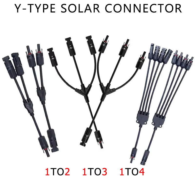 1Sets Photovoltaic Solar Connector 1000V 30A Male Female 3Way 4Way 5Way Plug DC