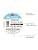 3M Temflex Vinyl Electrical Tape 165, 3/4 in x 60 ft, White, 10 Roll Pack | Mult