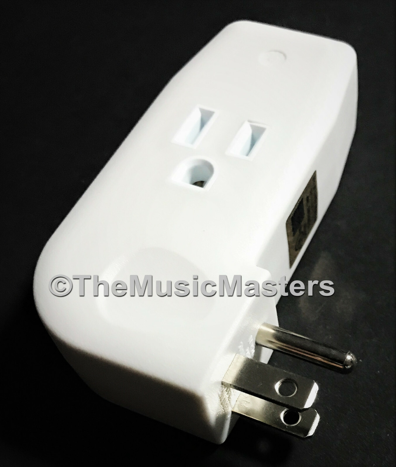 Triple 3 Outlet Grounded AC Wall Plug Power Tap Splitter 3-Way Electric Adapter