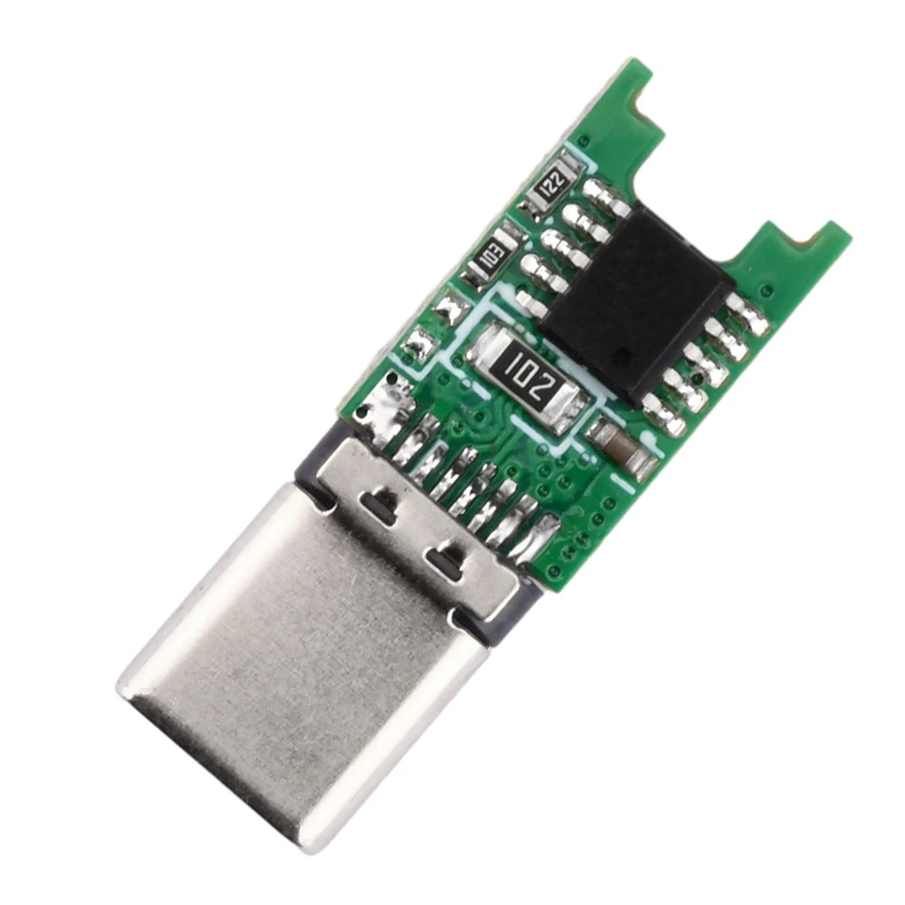 Fast Charge PD QC2.0 Trigger Module 9V 12V 15V 20V Type-C Male Power Decoy Board