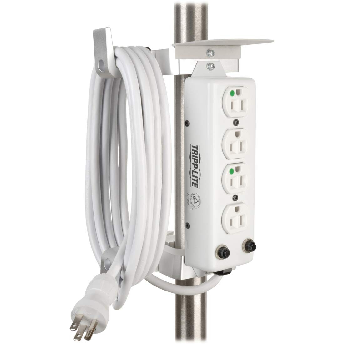 Tripp Lite Medical Grade Power Strip Mounting Kit with Drip Shield and Clamps