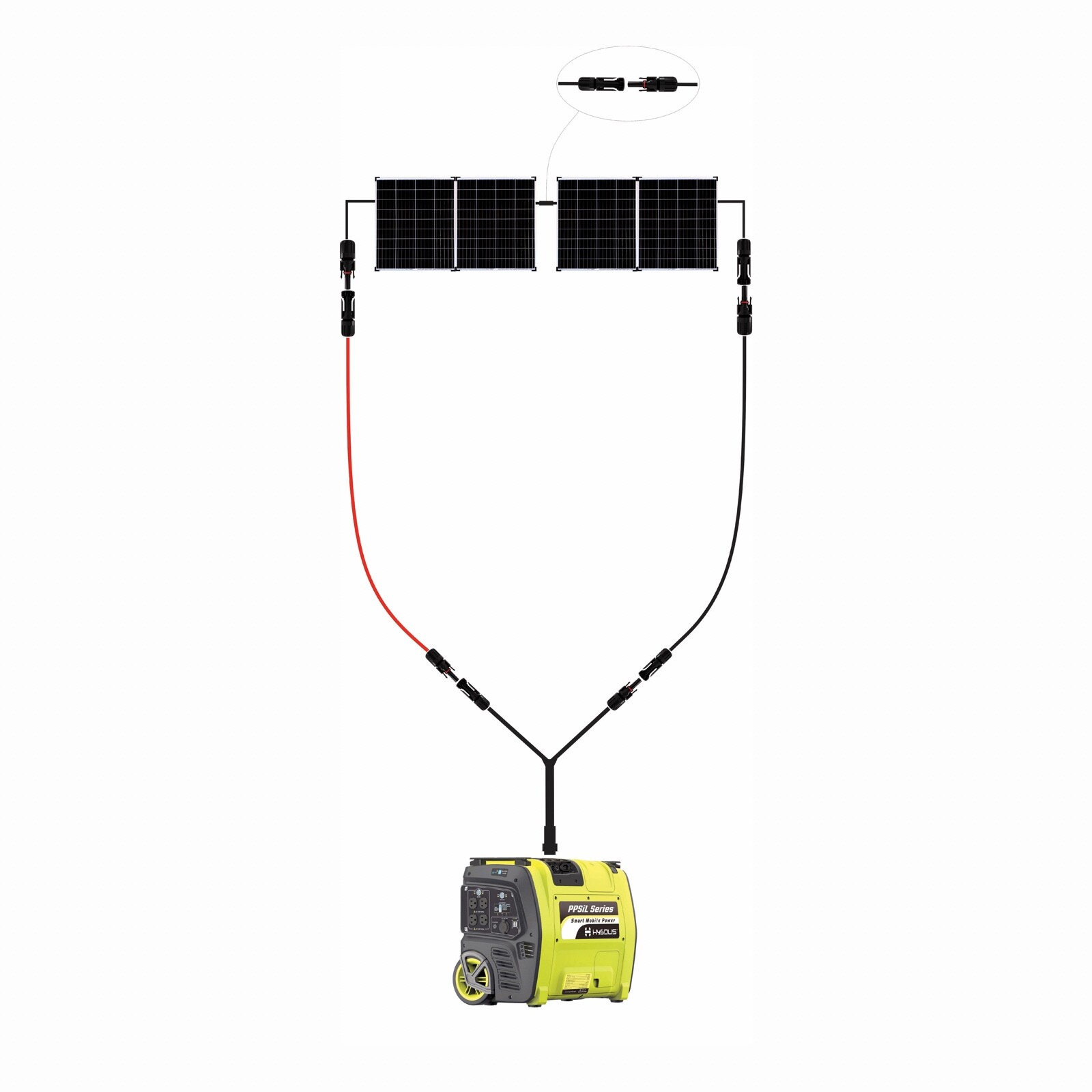 Portable Solar Generator 2KW Lithium Battery off grid mobile power station