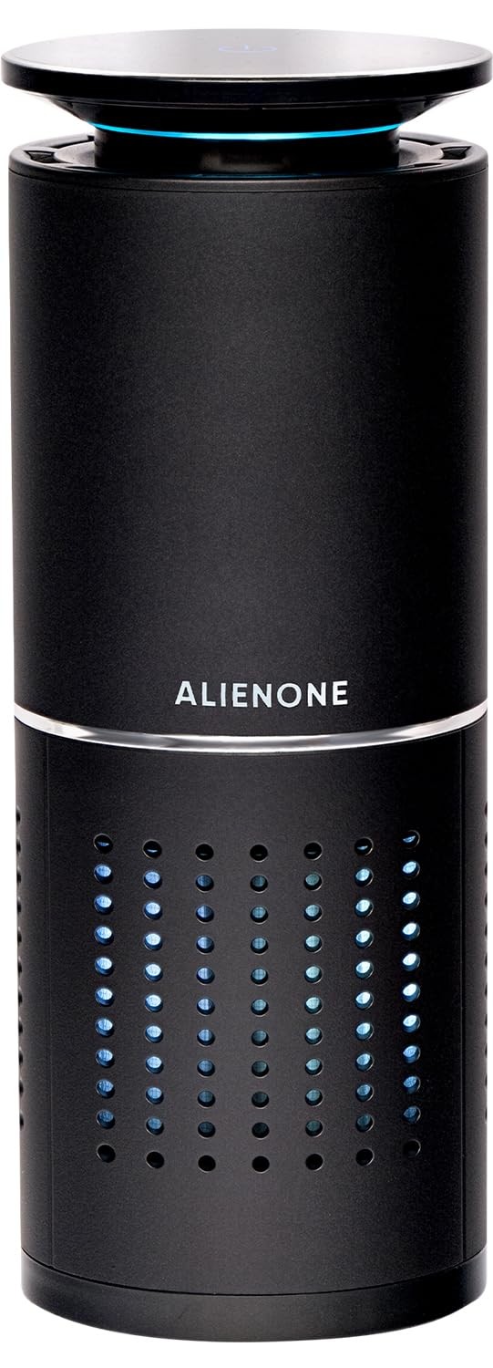 ALIENONE Car Air Purifier AP-C1-D, H13 True HEPA Filter, 3-in-1 Filtration Syste