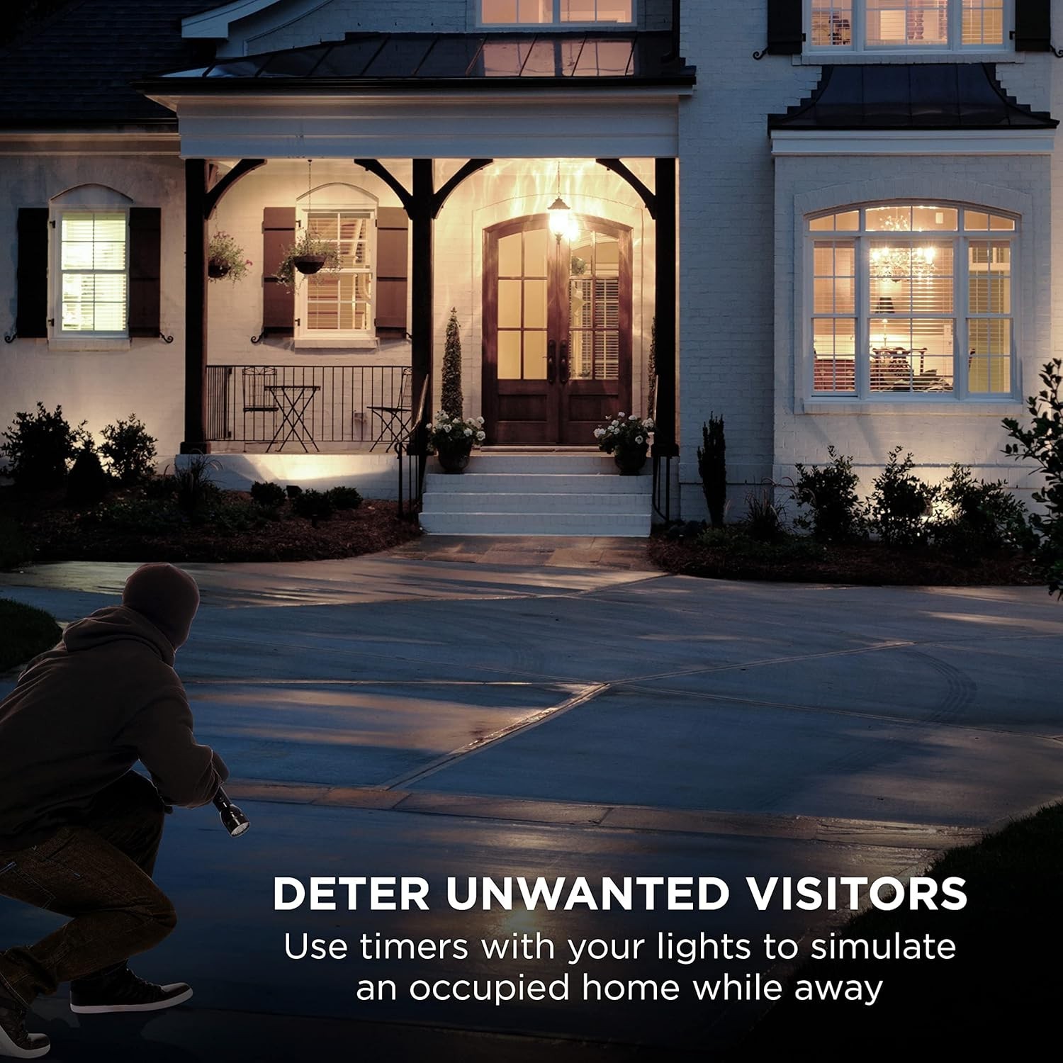 Elegant 24-Hour Dial Timer Switch for Lights & Fans – Override Function Included