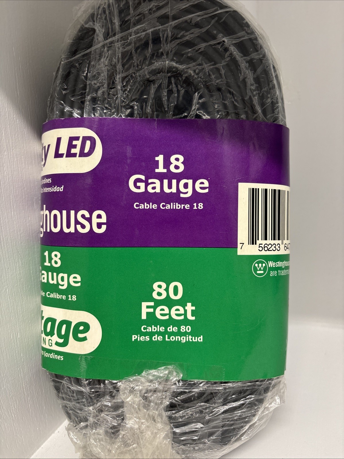 Westinghouse Hi Intensity LED Low Voltage 18 Gauge Landscape Lighting 80 Feet