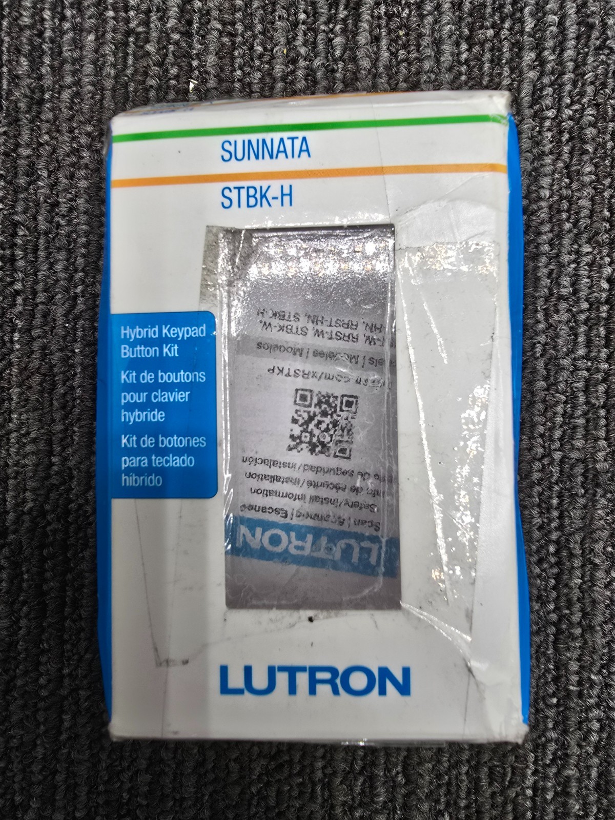 Lutron Sunnata STBK-H WH Hybrid Button White