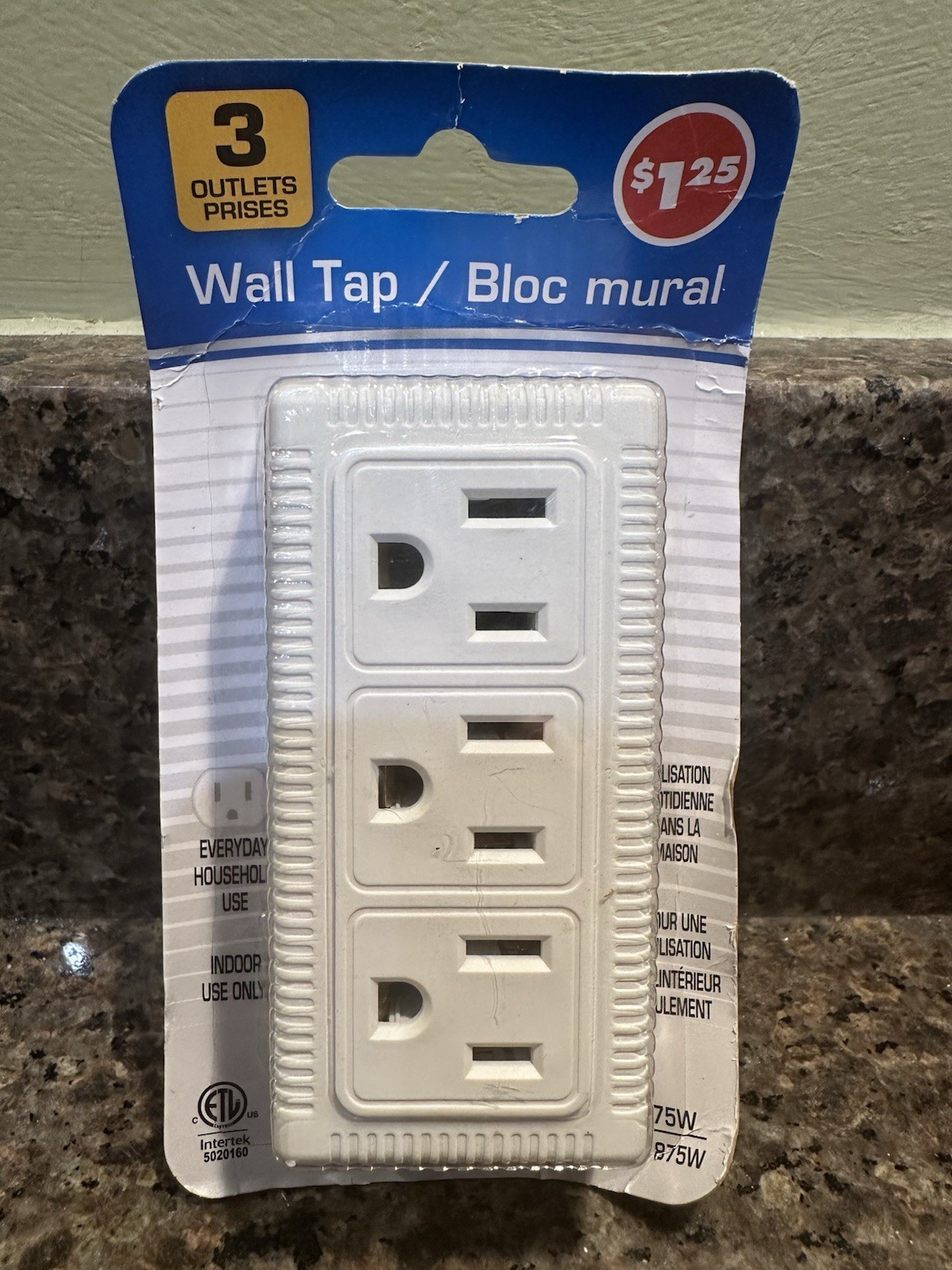 3 Outlet Wall Tap Adapter
