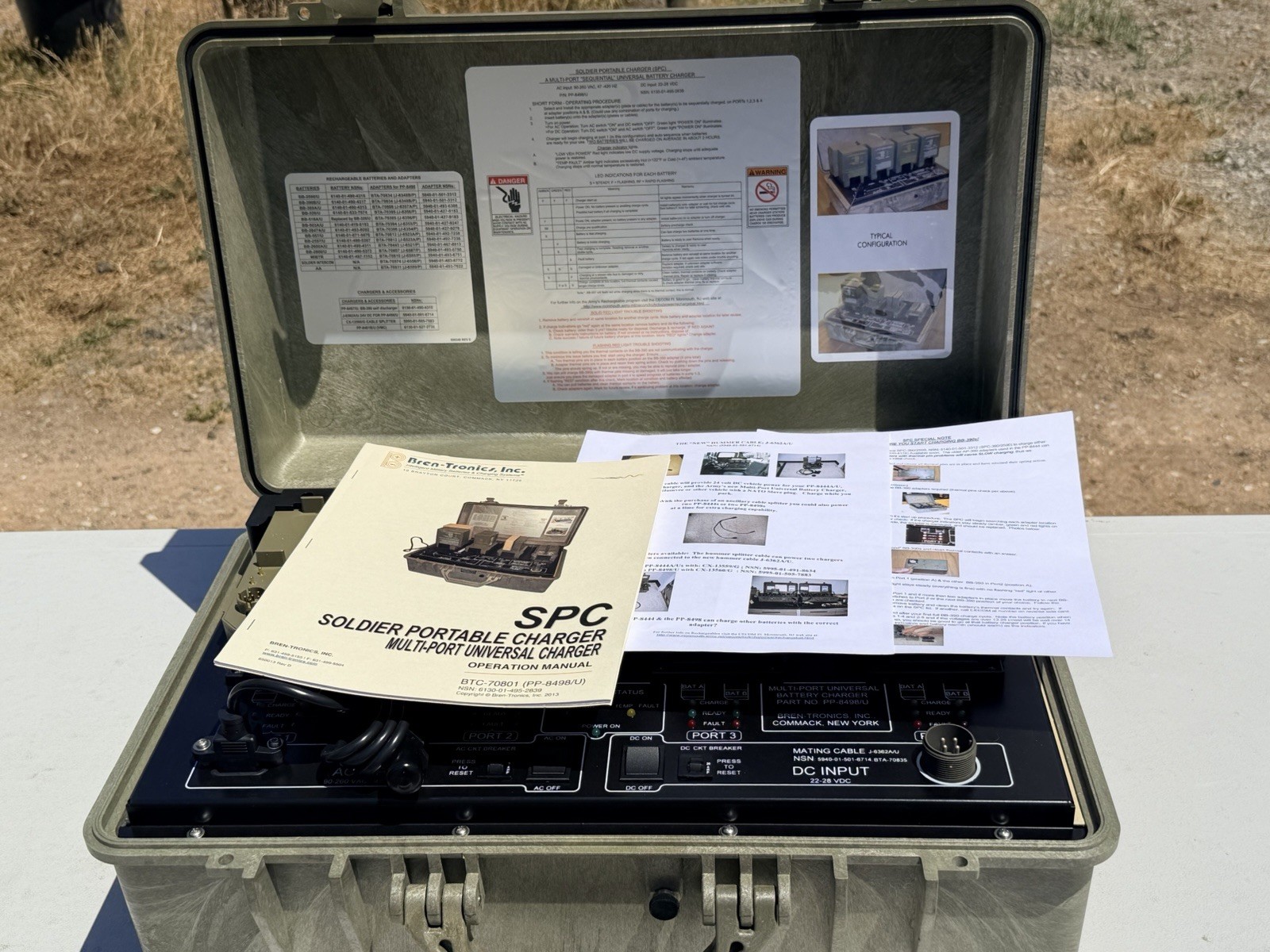 Bren-Tronics Soldier Portable Charger hard case #2