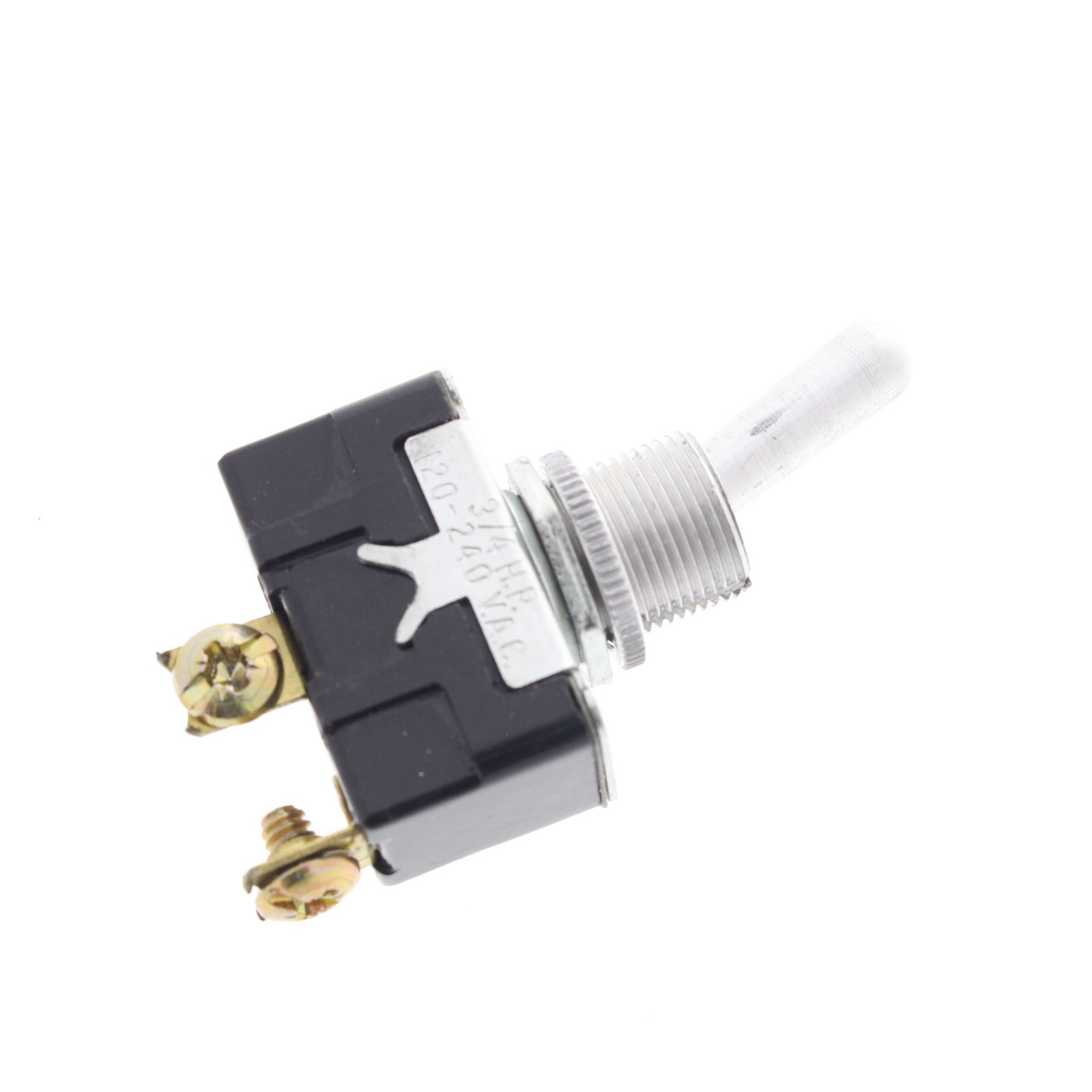 Leviton 5731 SPST Heavy Duty Toggle Switch ON-OFF 15A-125V 10A-250V 3/4HP Bulk