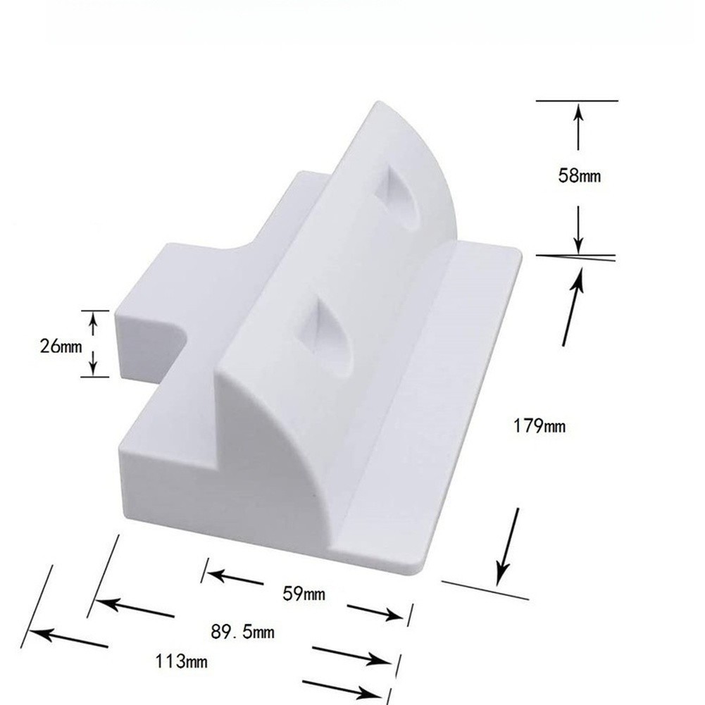RV Solar Panel Mounting Bracket Plastic Roof Rack Base for Camper and Yacht