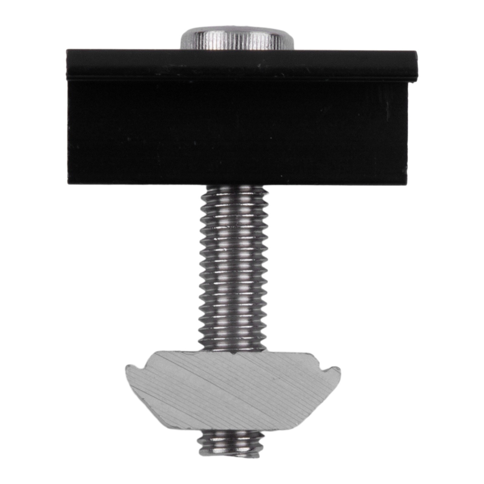 Professional Black Aluminum Alloy Solar Panel Mounting Bracket 30mm/35mm