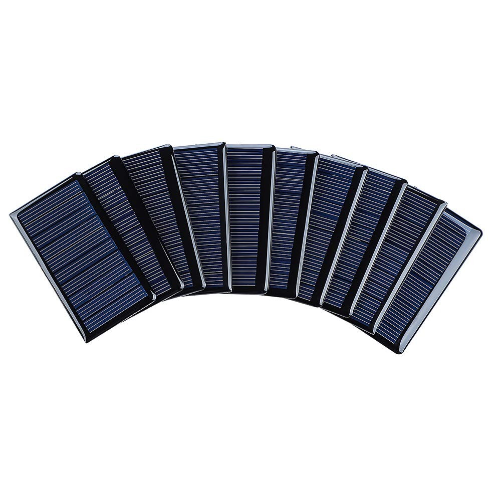 SUNYIMA 5V 60mA Epoxy Polycrystalline Solar Panel Cells for Battery Charger…