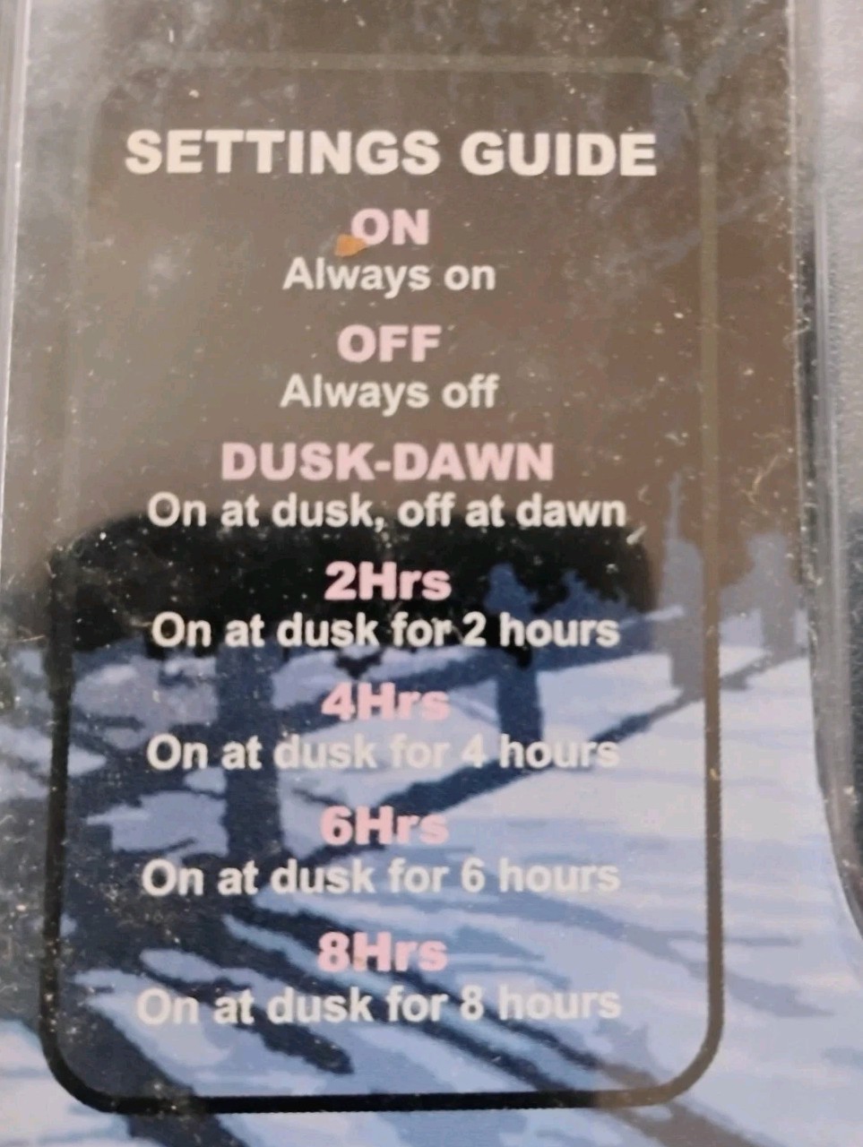 Mechanical Automatic Timer OUTDOOR 2, 4, 6, 8 hr Dusk/Dawn,Security Lights&Mor