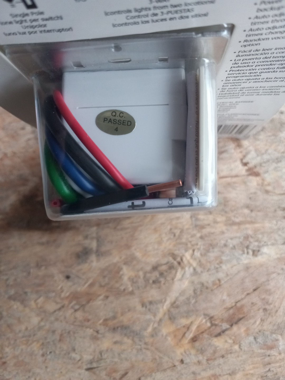 GE SunSmart 3 Way Indoor 7 Day Programmable Digital Timer Light Switch – 15312
