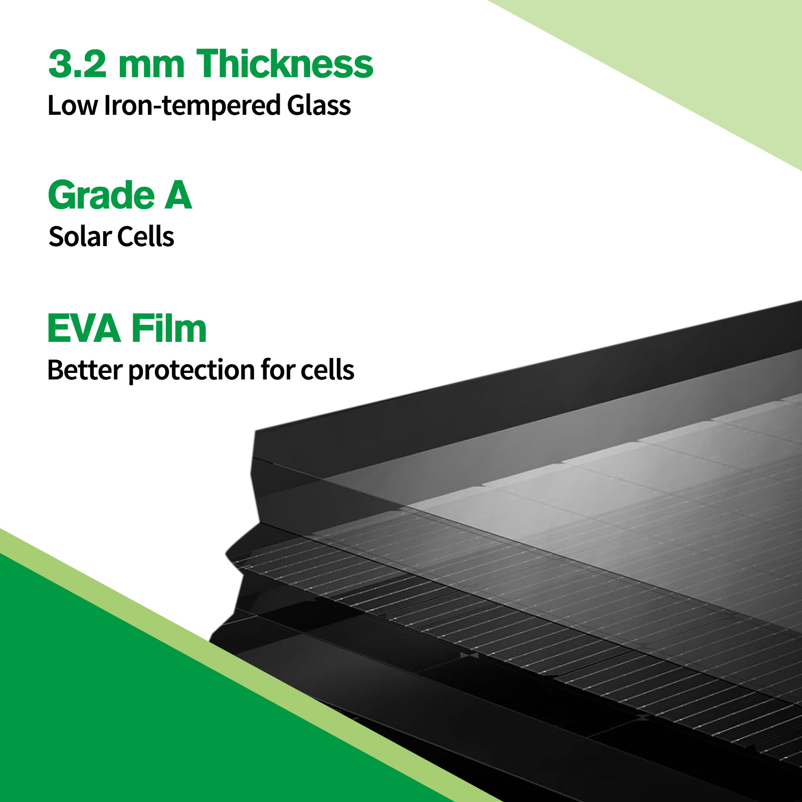 100W 150W 200W 300W 400W Watt Solar Panel Mono Home Charging RV Camping Battery