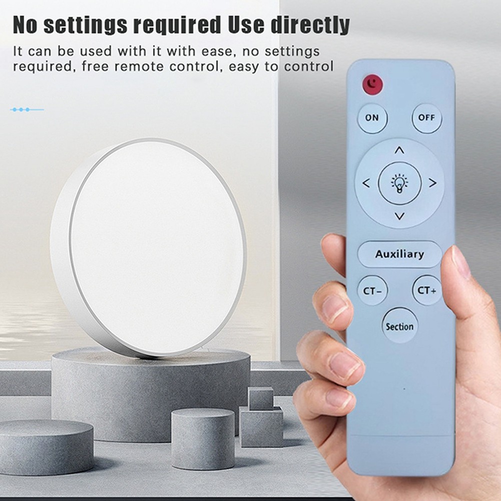 Infrared Remote Control Stepless Dimmer LED Fan Lamp Living Ceiling Room8305
