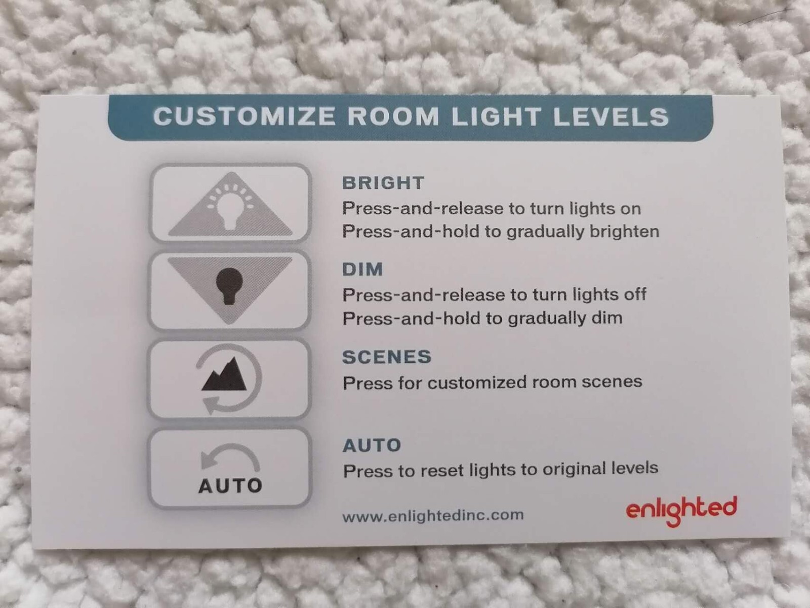 New Switch Wireless Light Dimmer WS-2-00 Lighting Control Switch