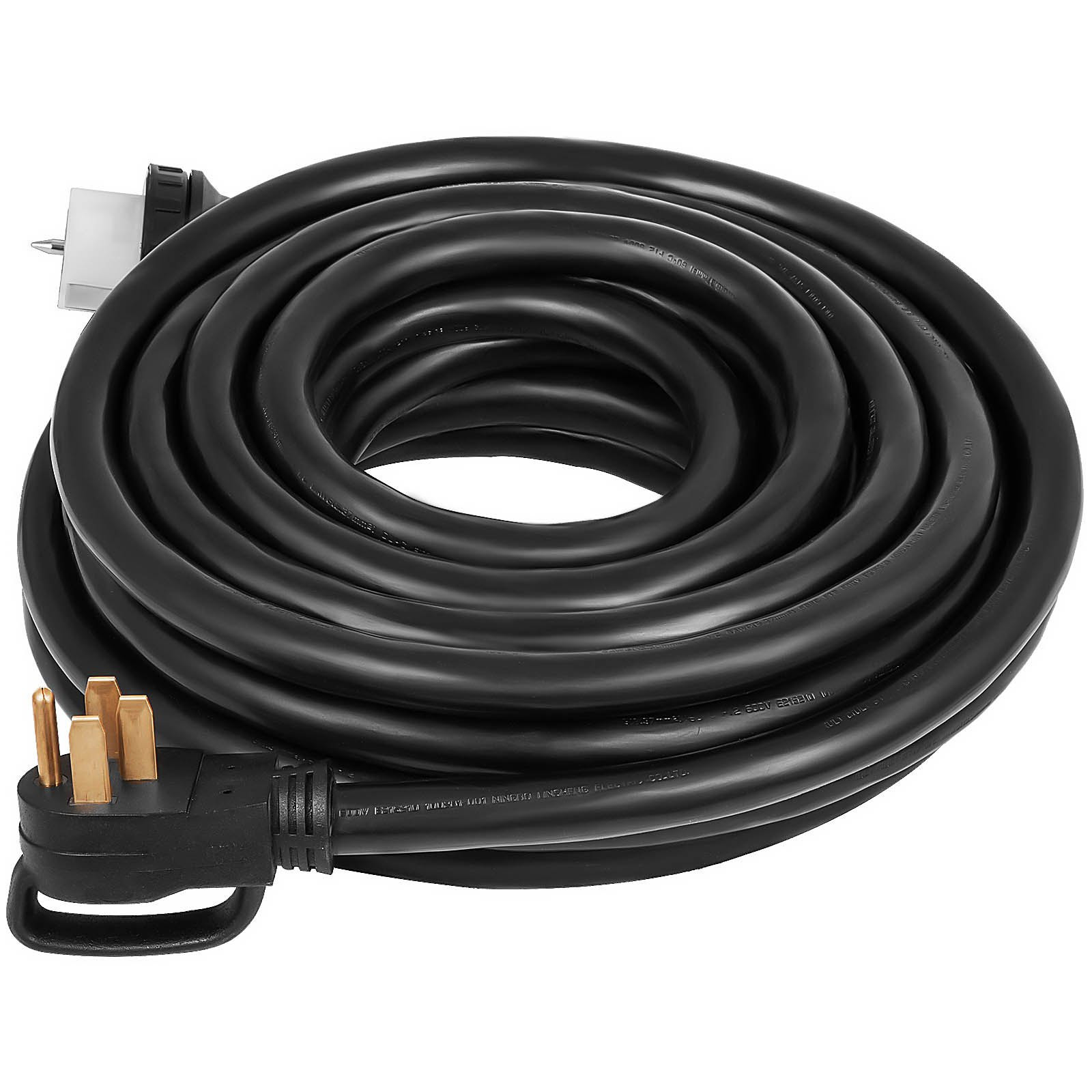 VEVOR 30Ft 50 Amp Generator Extension Cord STW 6/3 + 8/1 Generator Cord 125V 25