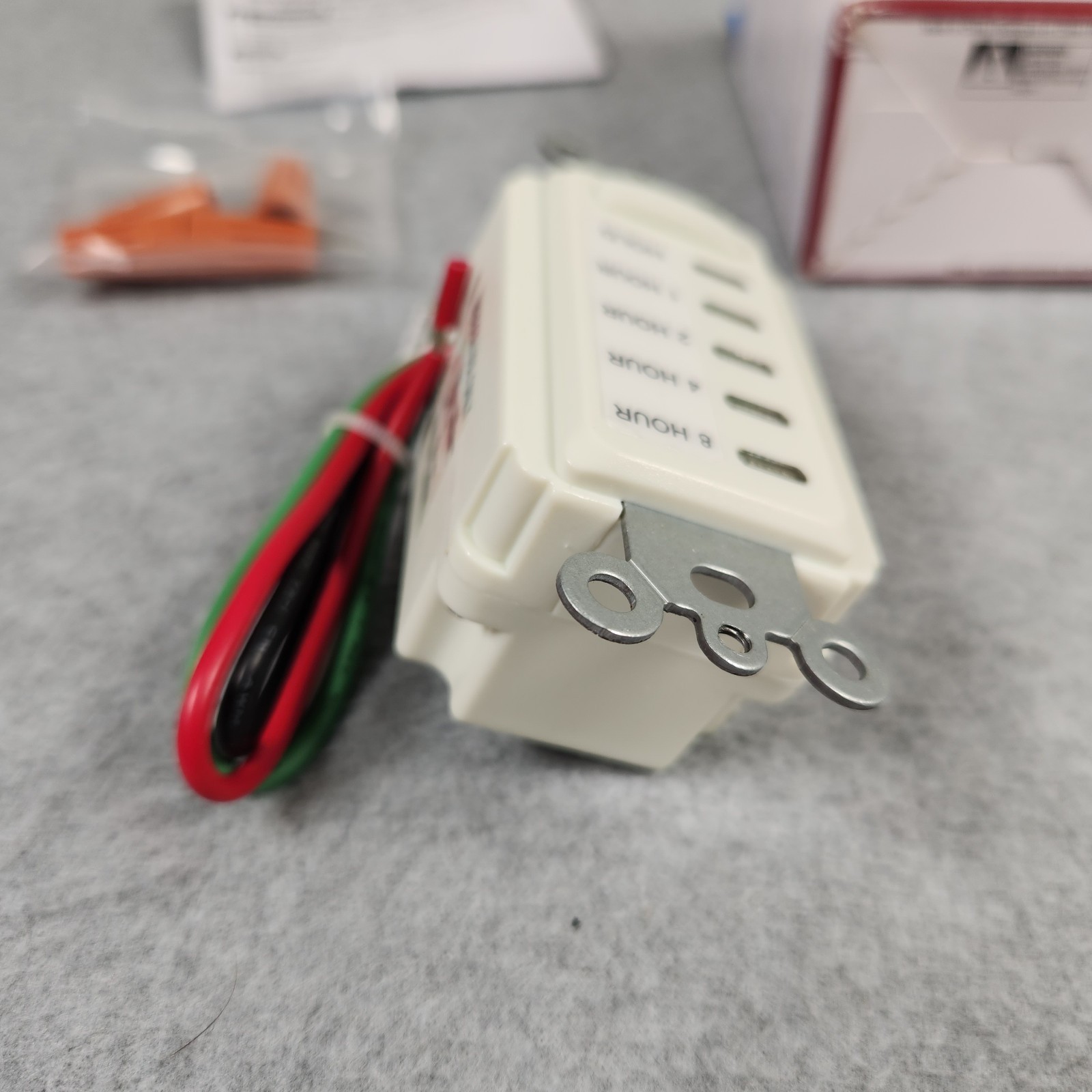 Intermatic EI220W-1 In-Wall Electronic Countdown Timer 1/2/4/8 Hour – Open Box