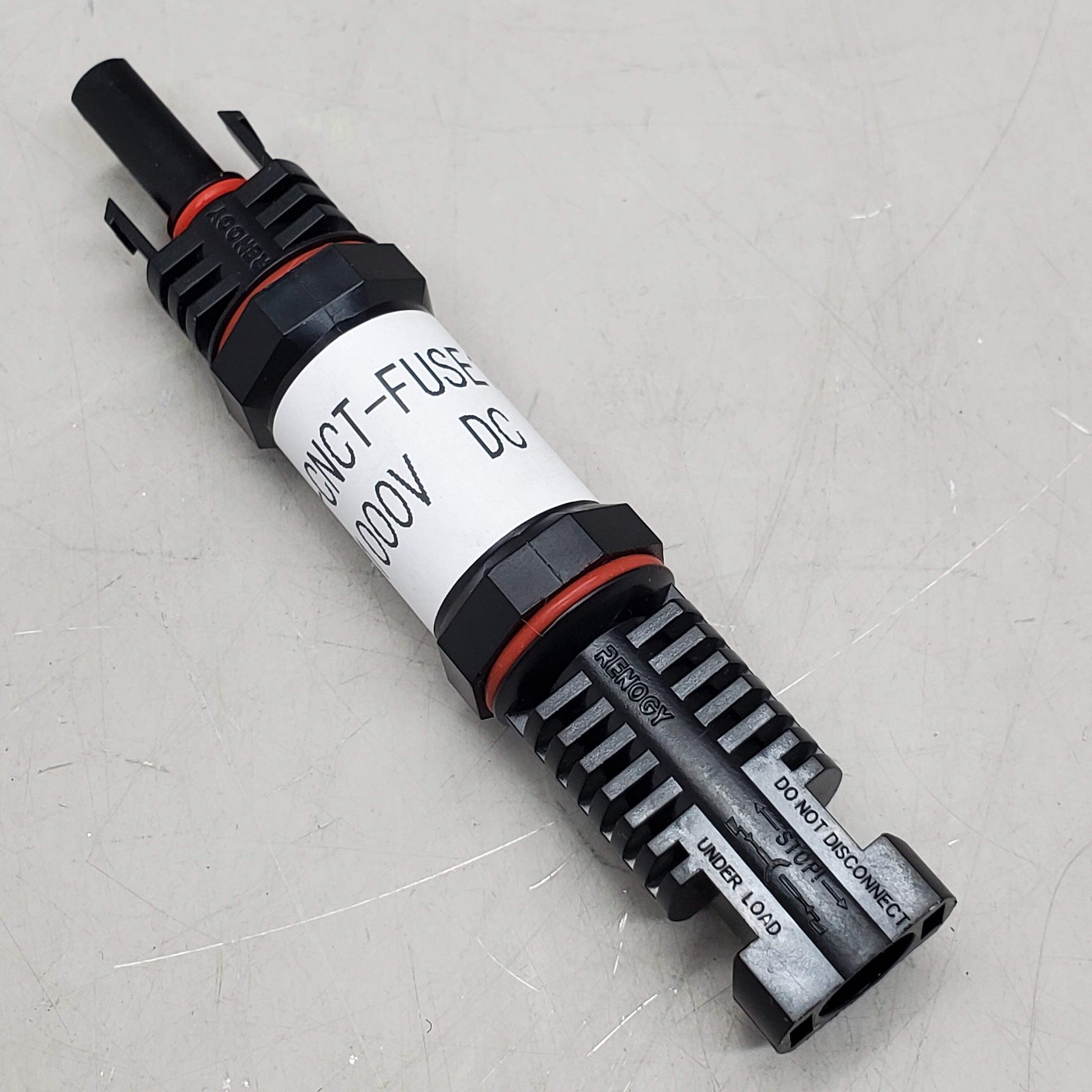 RENOGY Solar Connector In-line Fuse Holder W/ Fuse 1000V 10A RNG-CNCT-FUSE10-G1-