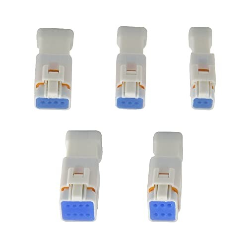 19 Sets Connector Waterproof 2 3 4 6 8 Pin Way Male and Female Plug Electric