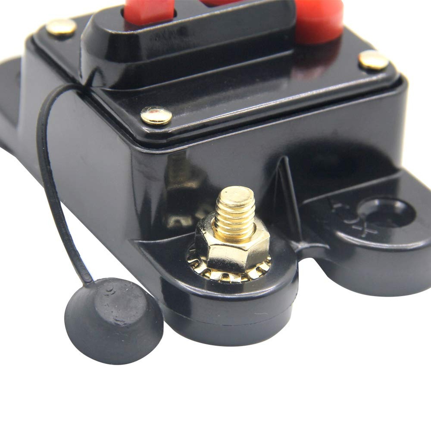 80 Amp Circuit Breaker with Manual Reset 12V-24V DC Surface Mount for Trollin…
