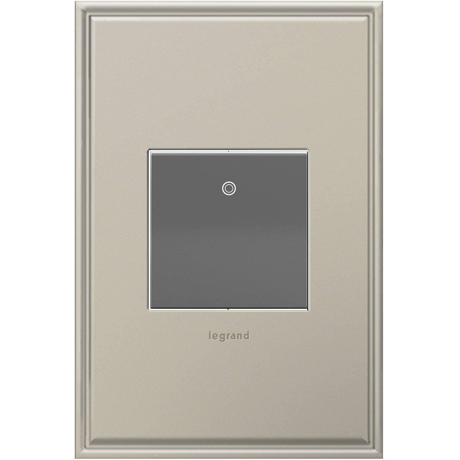 Legrand Adorne 15A 1 or 3-Way Paddle Switch Magnesium Finish ASPD1532M4-12PK