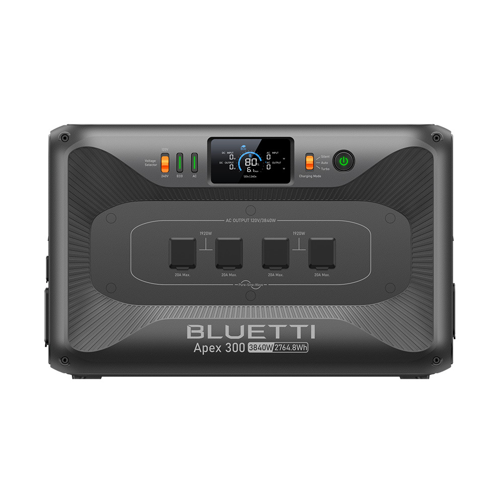 BLUETTI Apex300 2764.8Wh Portable Power Station Generator for RV, Off-grid Life
