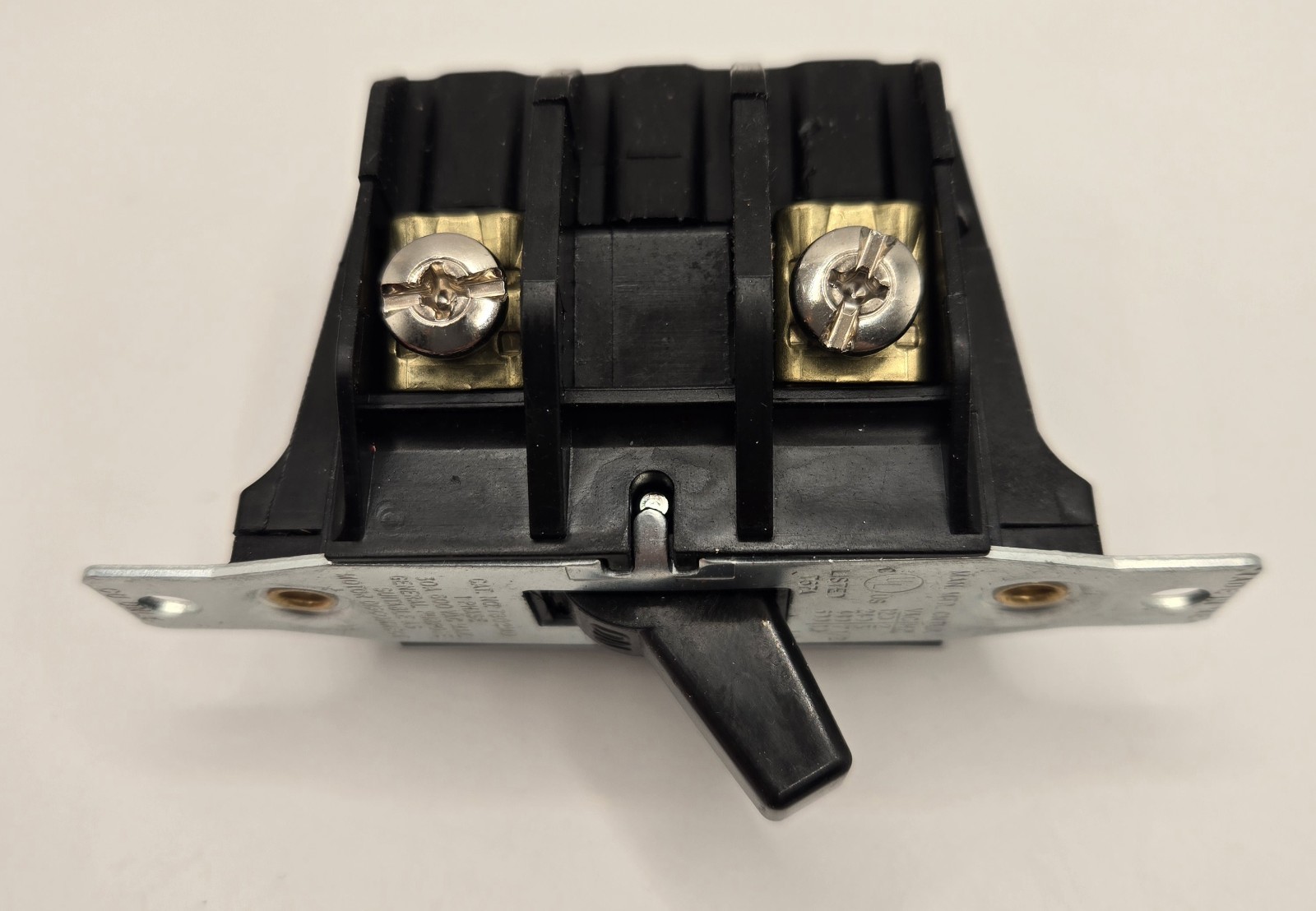 Pass & Seymour 7802-MD Manual Motor Controller Switch DPST 30A 600VAC Black