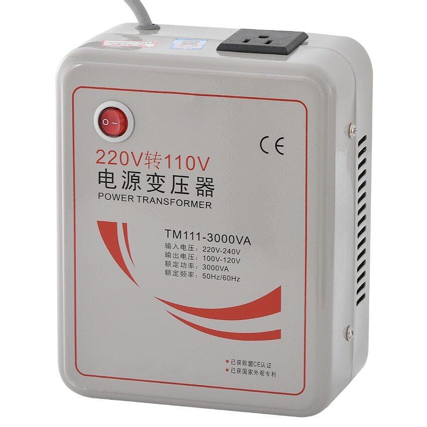3000w 3KVA Step Down Voltage Converter Transformer 220v-240V to 110v-120V 1 PC