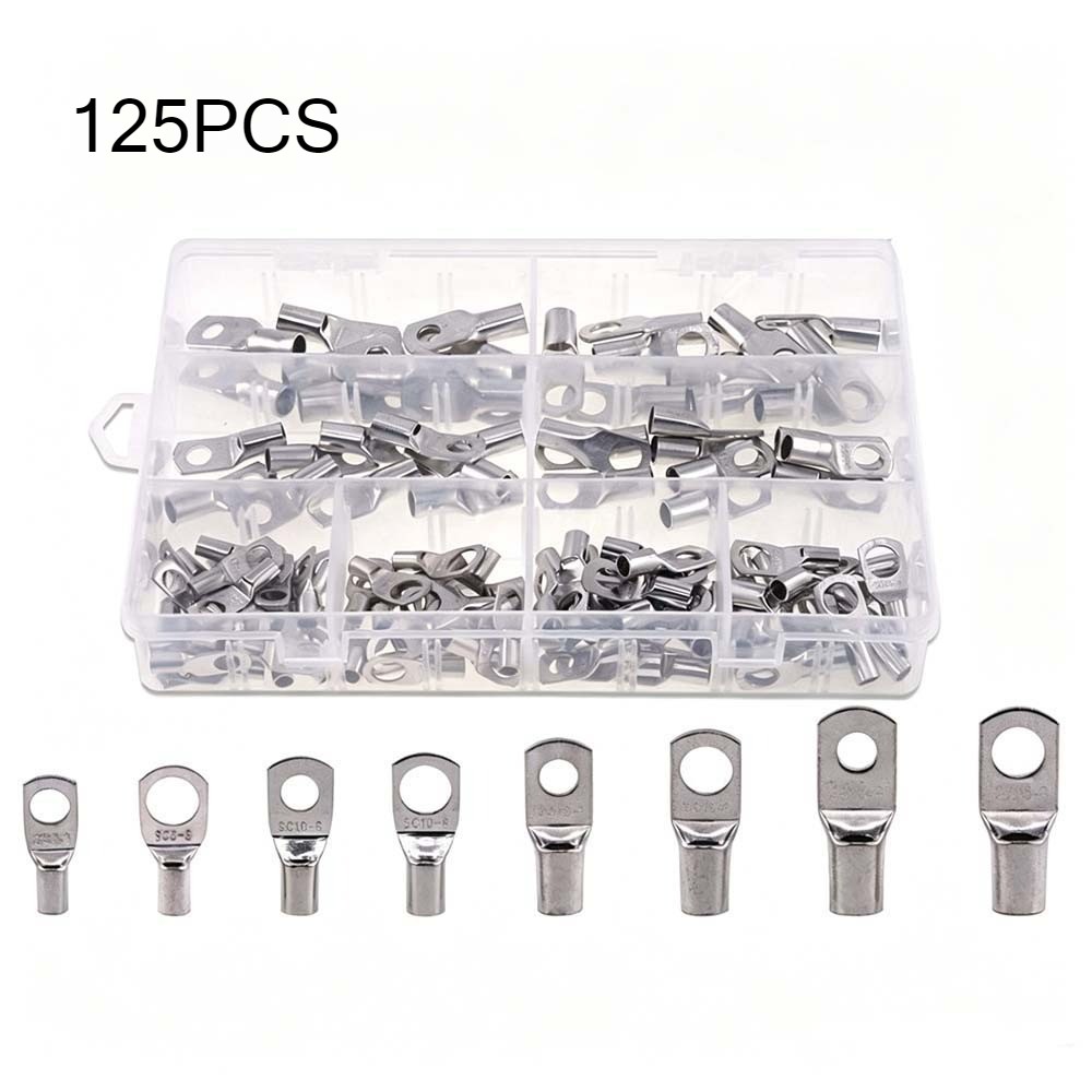 Wear Resistant Closed End Cable Lugs fits Automotive Marine Wire Connection Work