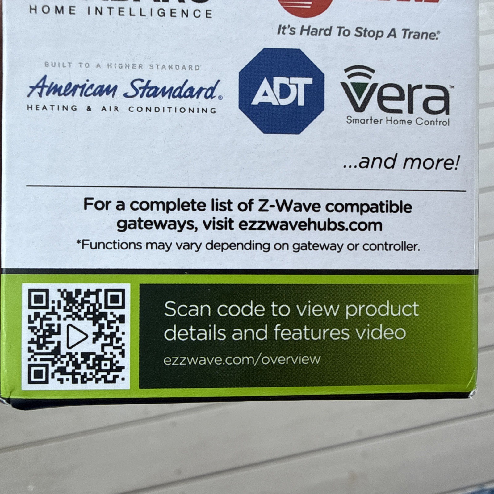 NEW Enbrighten Z-Wave Plus In-Wall Smart Paddle Switch Commercial White/sealed