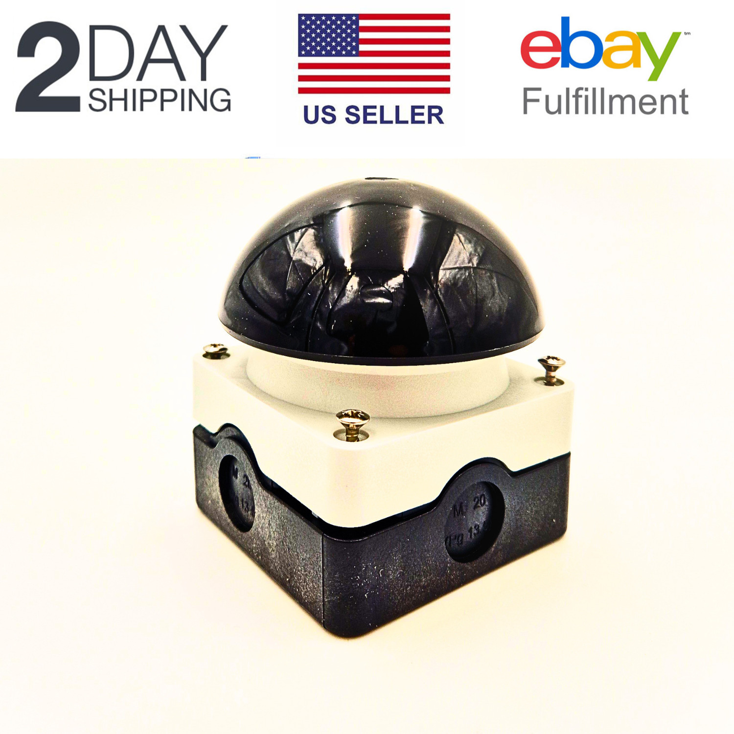 Eaton FAK-S/KC11/I FAK Palm switch, momentary, 40 N, 1 N/O, 1 N/C US STOCK New