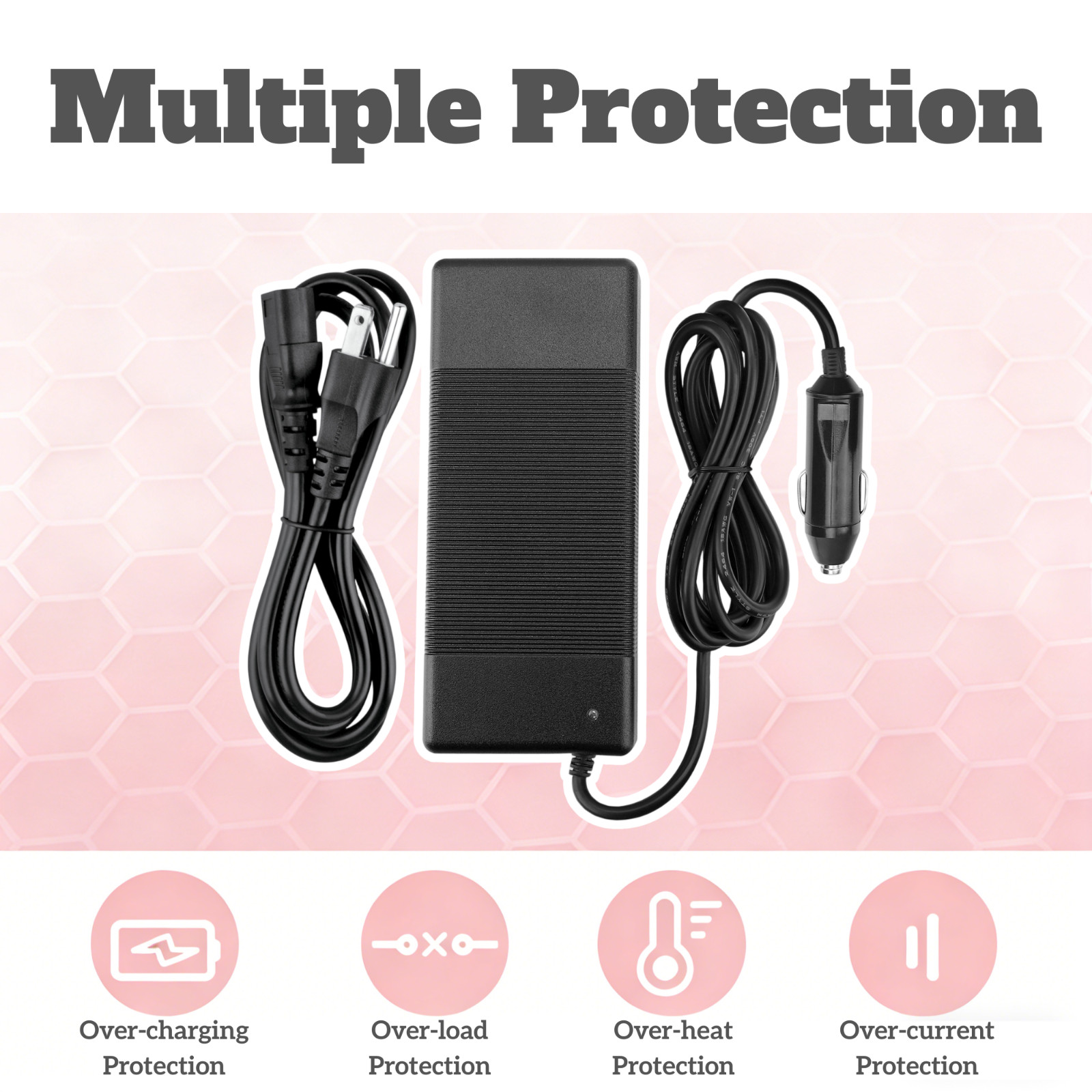 12V Adapter for Green Mountain DB/JB Grills GMG-ADP10A P-1266 P-1283 P-1295