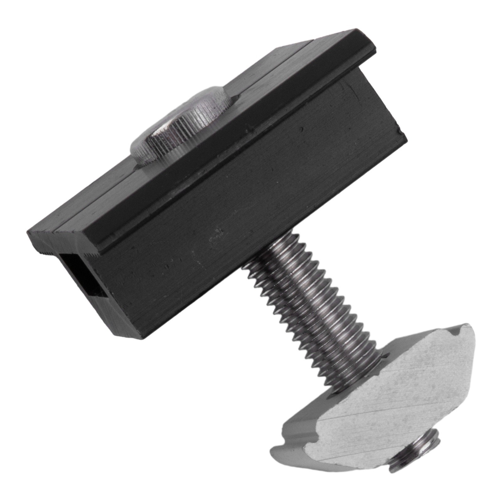 Professional Black Aluminum Alloy Solar Panel Mounting Bracket 30mm/35mm