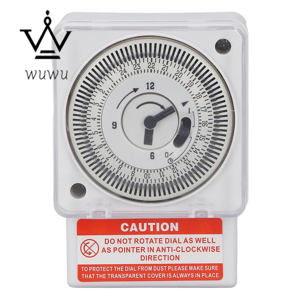 SL-189 Mechanical Timer AC220V Timer 24 Hours 15 Minutes Rail Timer Switch