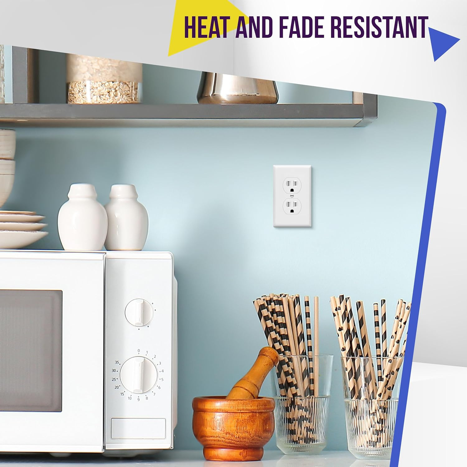 Duplex Receptacle Outlet, Tamper-Resistant Electrical Wall Outlets, Residential