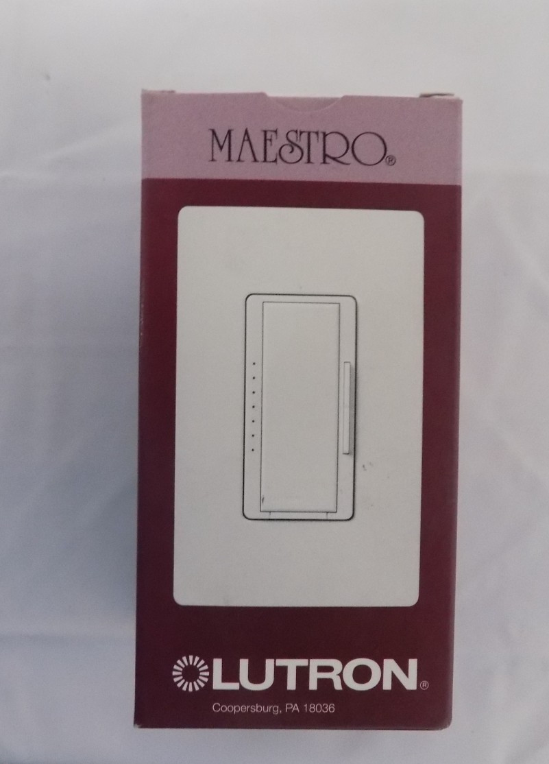 Lutron Maestro Multi-Location MA-1000-BR Digital Fade Dimmer Single Pole 1000W