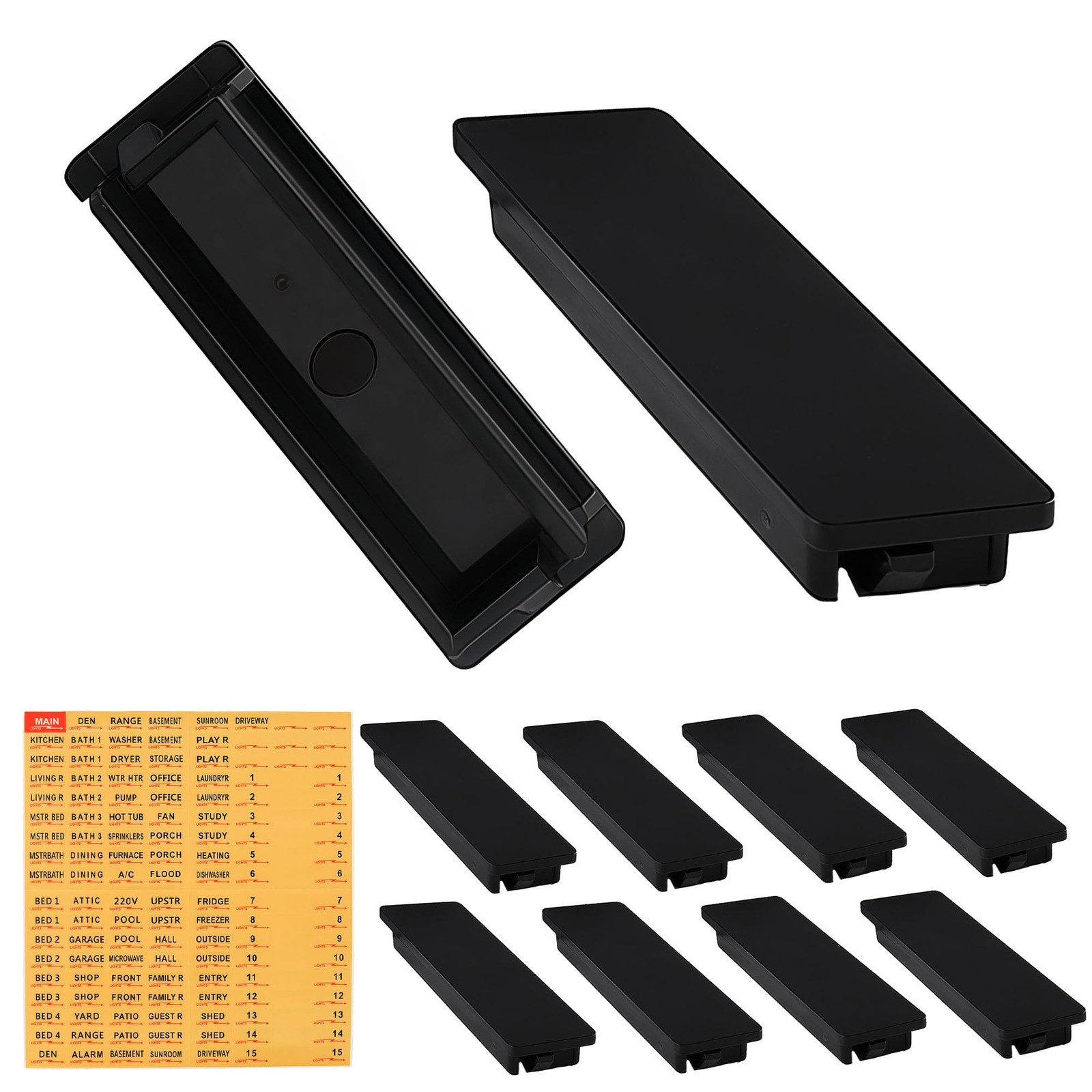 Square D QO Circuit Breaker Filler Plates – 10 Pack with Electrical Panel…