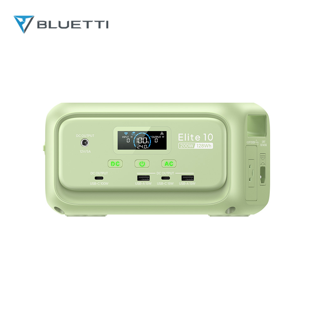 BLUETTI Elite 10 Mini 128Wh Portable Power Station LiFePO4 for Outage Emergency